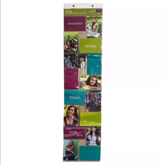 New Hanging Pictures Frame 4”X6” Photo Pocket Sleeve - Picture 3 of 8